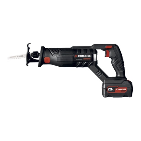 Parkside Performance PSSAP 20-Li A1 User manual