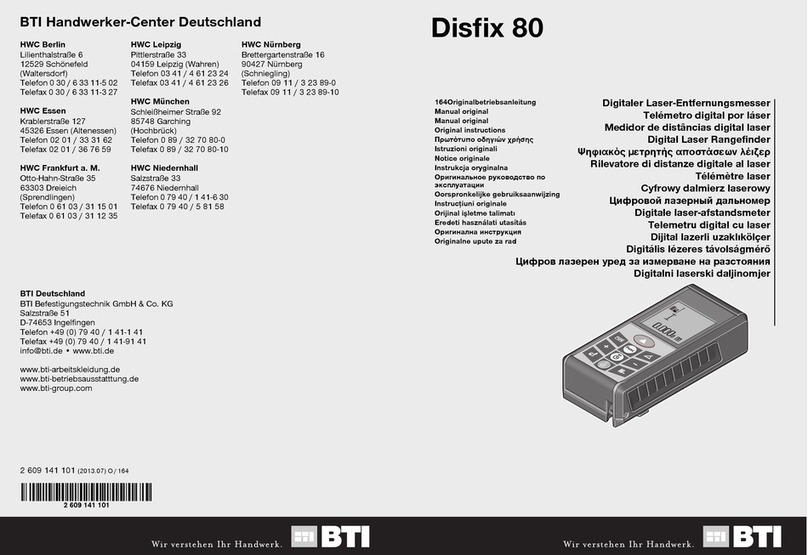 BTI Disfix 80 Original instructions
