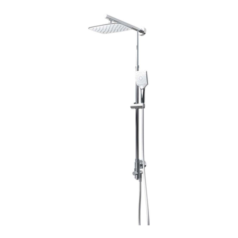Schulte Classic DuschMaster Rain D96314 02 User manual