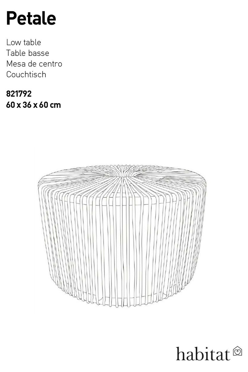 Habitat Petale 821792 manual