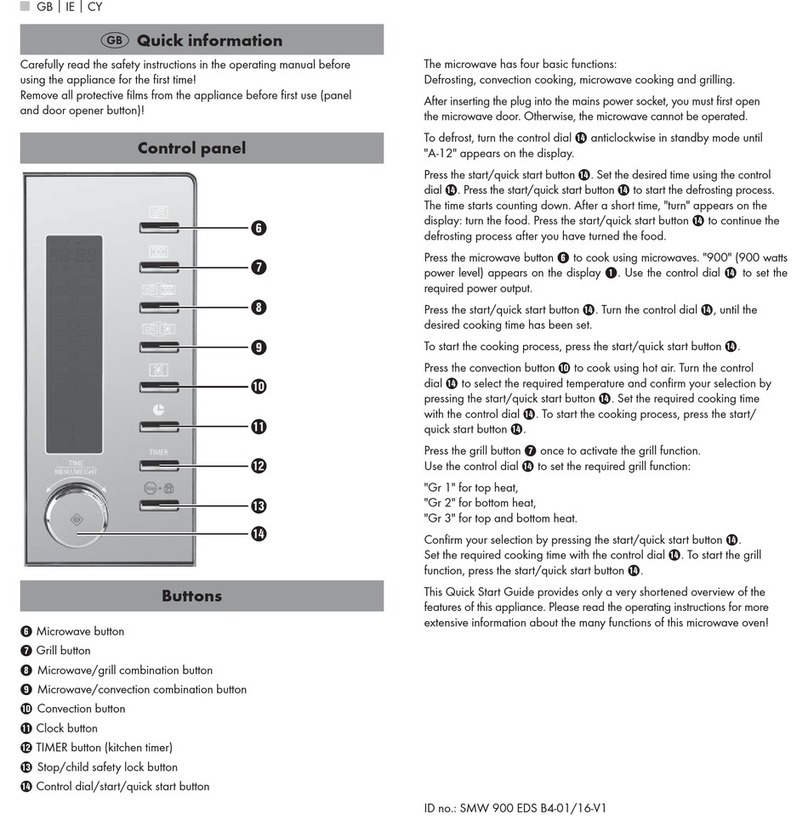 Silvercrest SMW 900 EDS B4 User manual