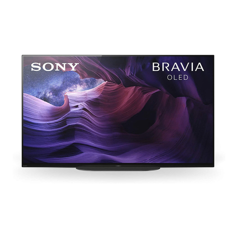 Sony BRAVIA XBR-48A9S User manual Sony BRAVIA XBR-48A9S User manual