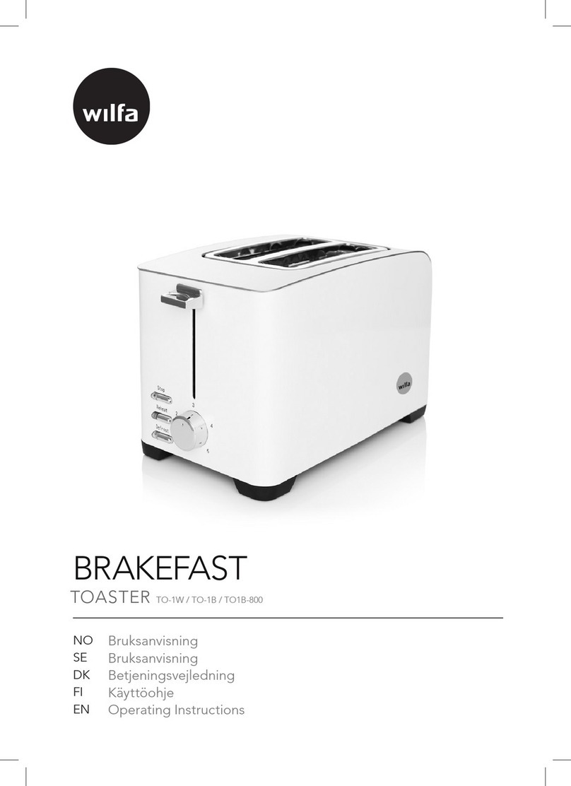 Wilfa TO-1W User manual