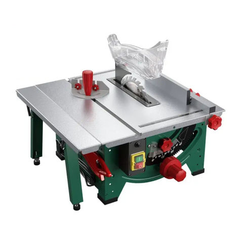 Parkside PMTS 210 A1 Operating and safety instructions