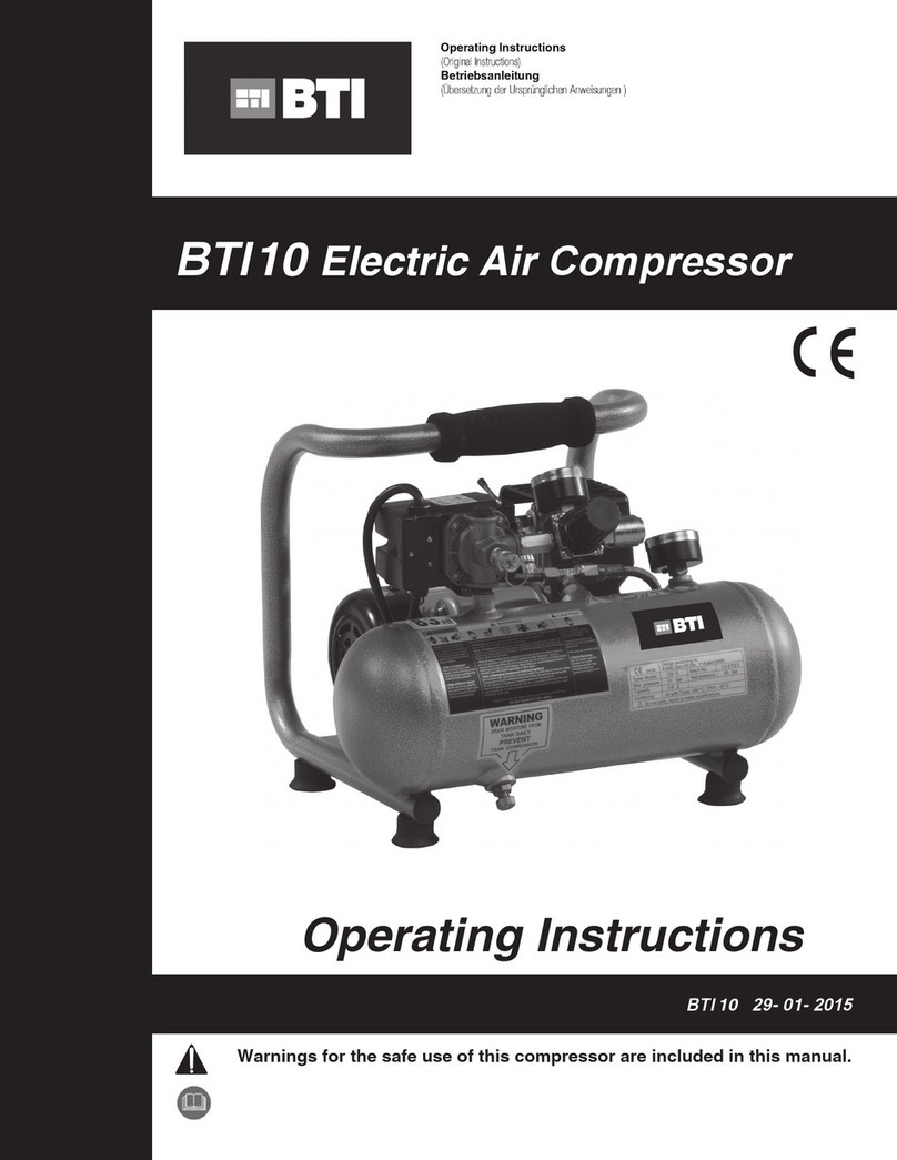 BTI BTI10 operating instructions BTI BTI10 operating instructions