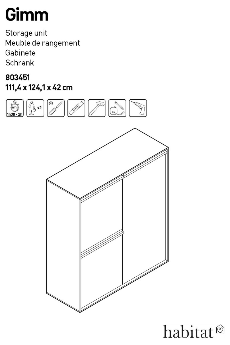 Habitat Gimm 803451 User manual
