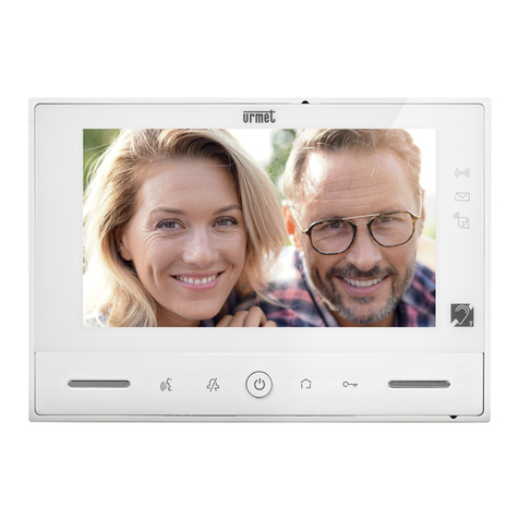 urmet domus Note 2 1723/71 System manual