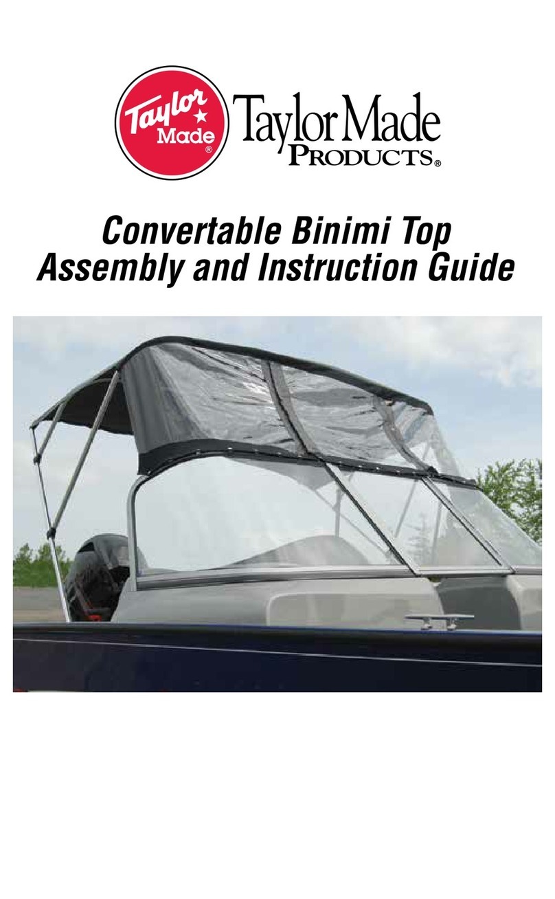 Taylor Made Convertable Binimi Top User manual