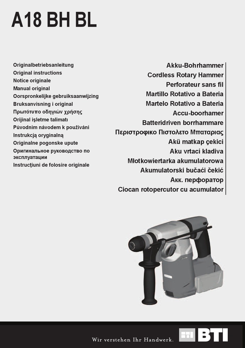BTI A18 BH BL Original instructions