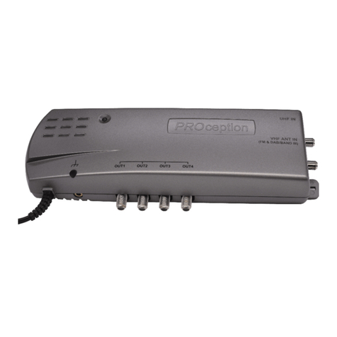 PROception proAMP24 Mk 3 User manual