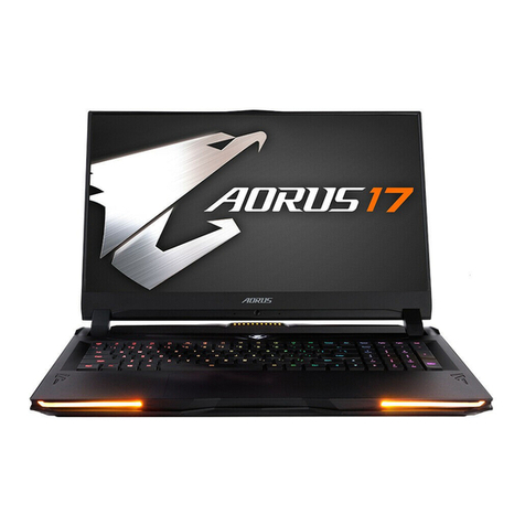 Gigabyte AORUS 17 User manual