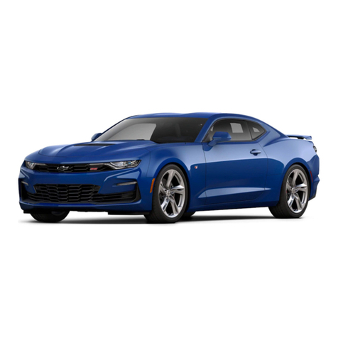GMC Chevrolet Camaro User manual
