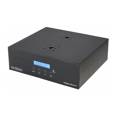 Ignition Stagepix Brain IP User manual