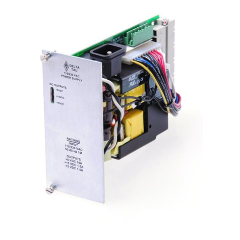 Delta Tau Accessory E1 user manual
