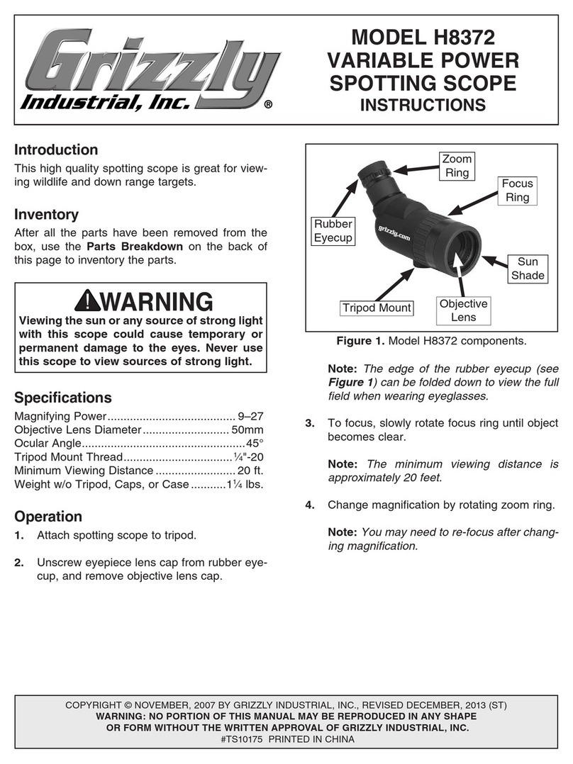 Grizzly H8372 instructions