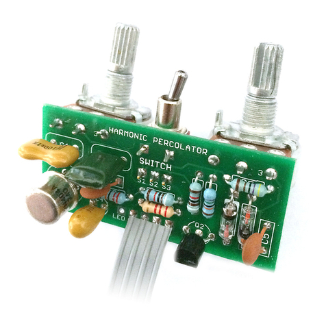 FuzzDog Harmonic Percolator V3 User manual