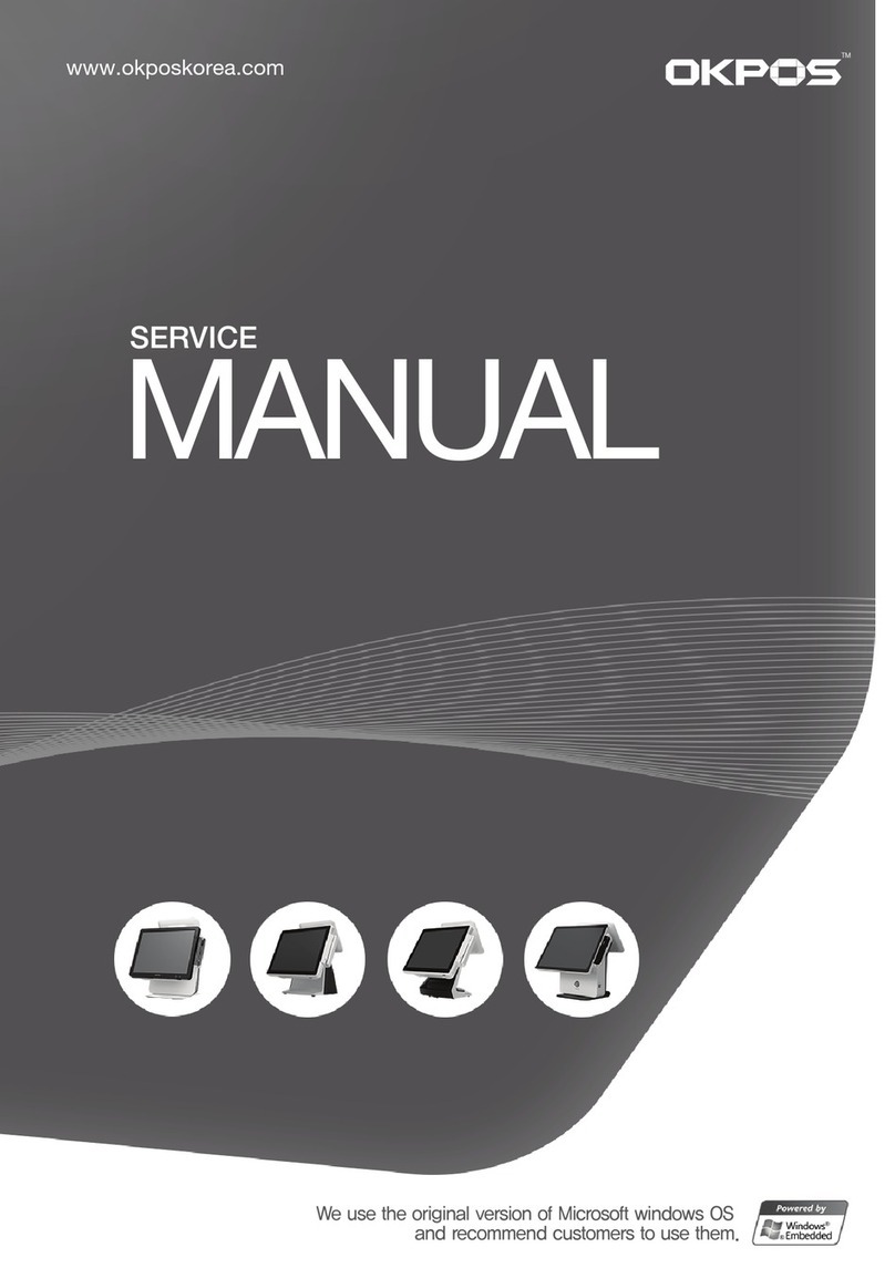 OKPOS ZED-POS Service manual