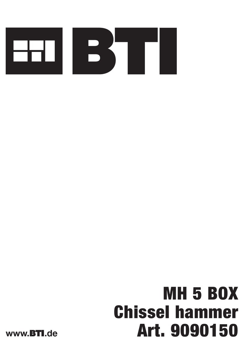 BTI MH 5 BOX User manual