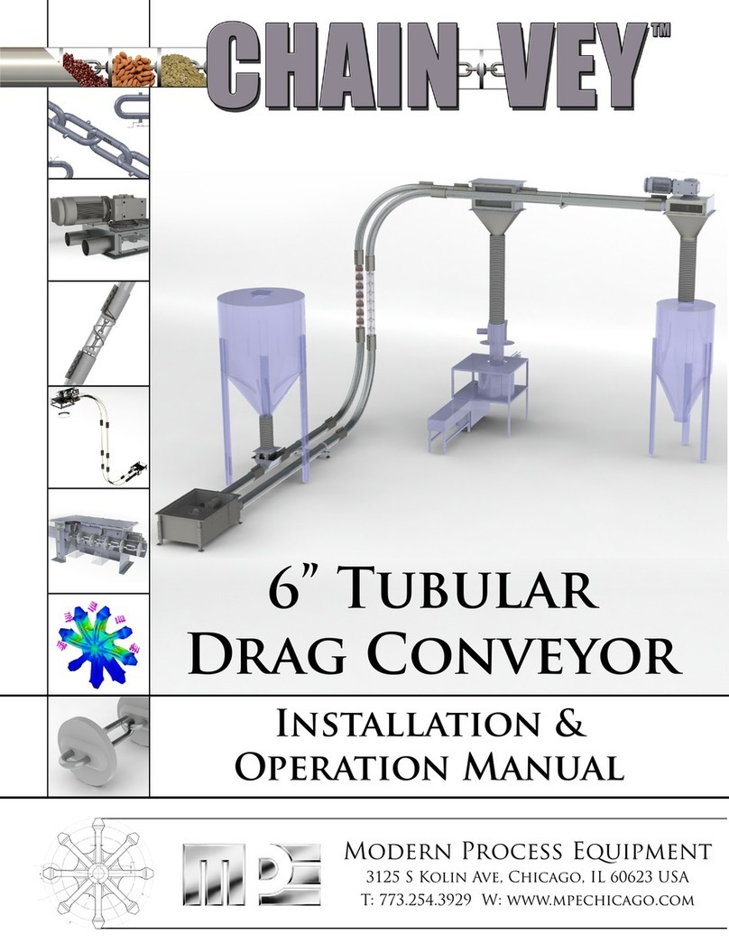 MPE CHAIN-VEY Installation & operation manual