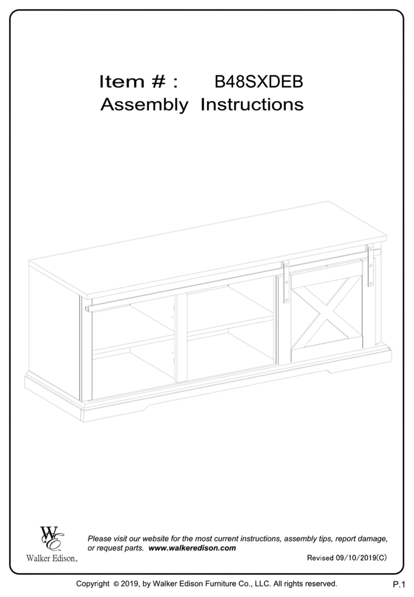 Walker Edison B48SXDEB User manual Walker Edison B48SXDEB User manual