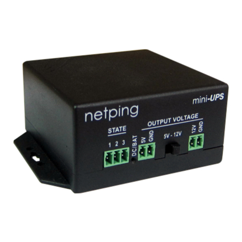 NetPing mini-UPS user guide