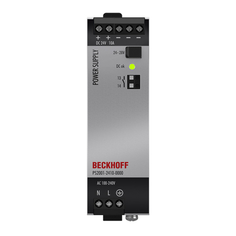 Beckhoff PS2001-2410-0000 User manual