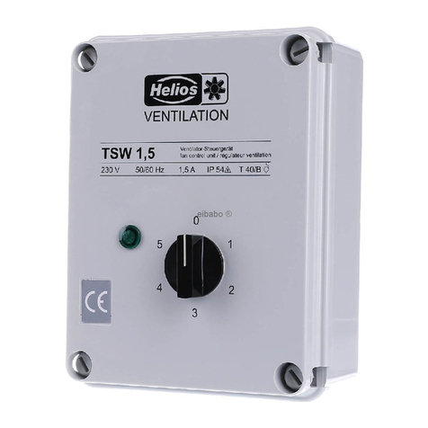 Helios TSD 0,8 User manual
