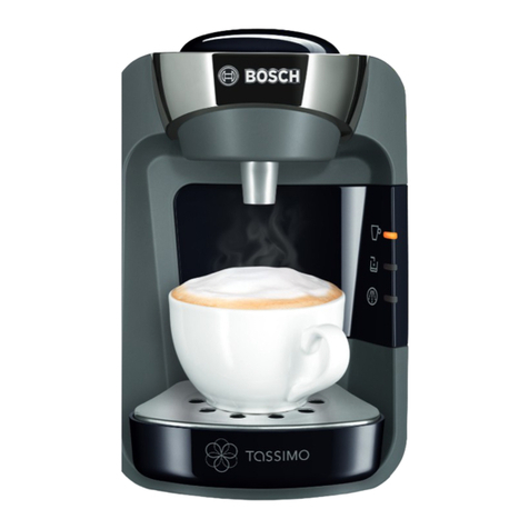 Bosch Tassimo Suny Instruction sheet