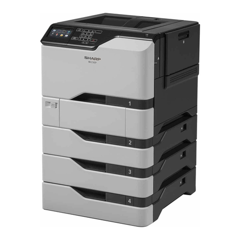 Sharp MX-C507P User manual