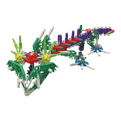 KNEX BEASTS ALIVE STOMPZ Installation guide