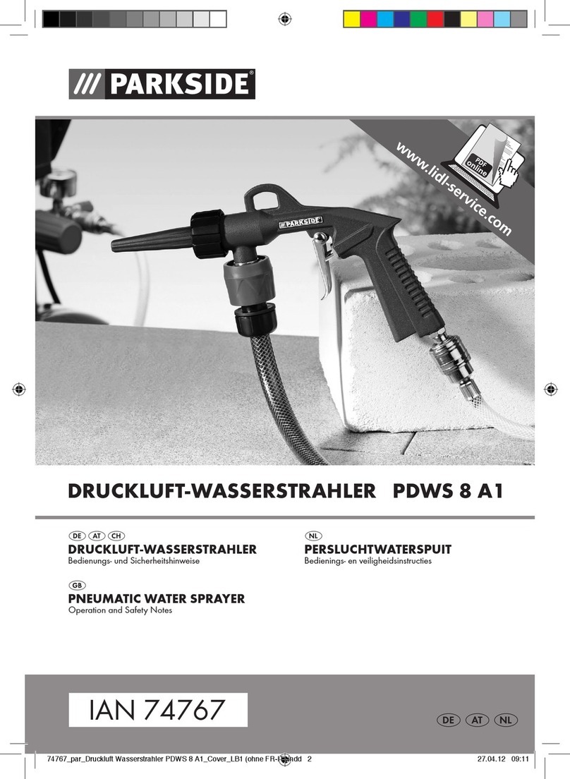 Parkside PDWS 8 A1 User manual