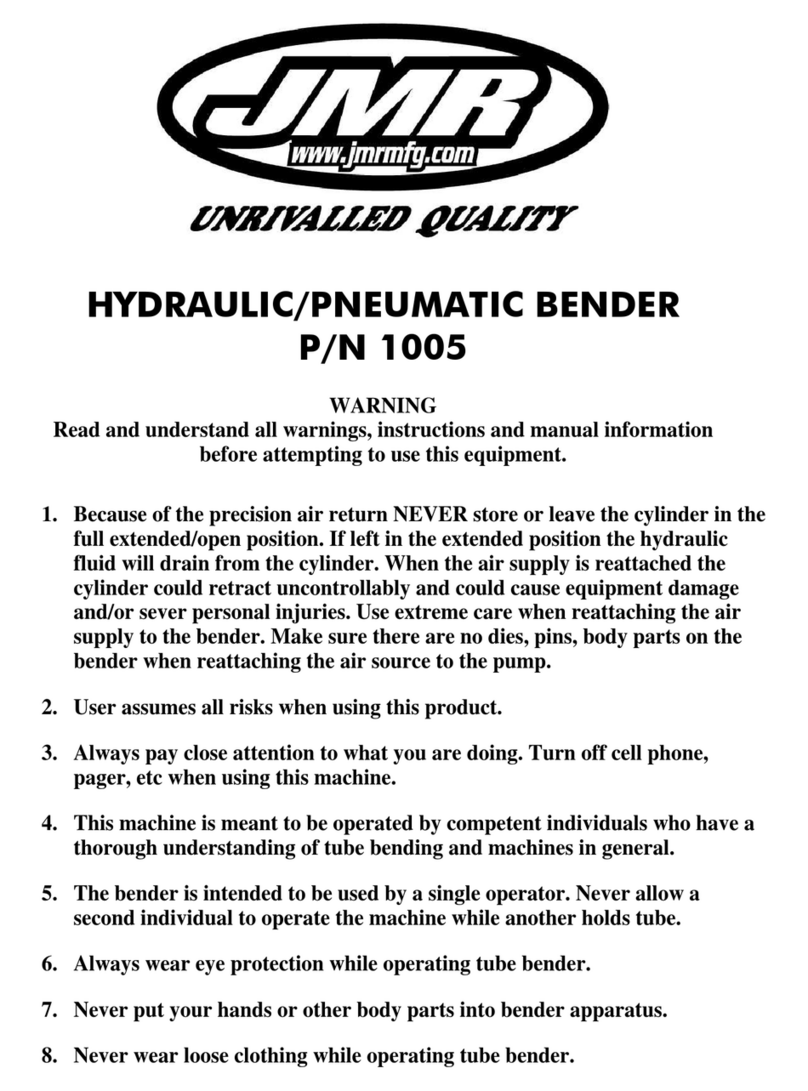 JMR electronics 1005 manual