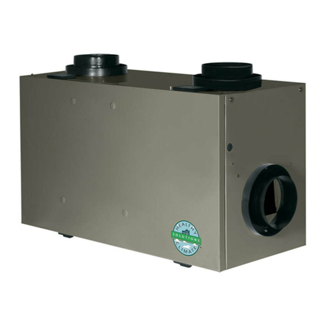 Healthy Climate Solutions ERV5-130 installation instructions