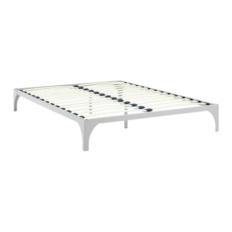 modway QUEEN BED FRAME MOD-5432 User manual modway QUEEN BED FRAME MOD-5432 User manual