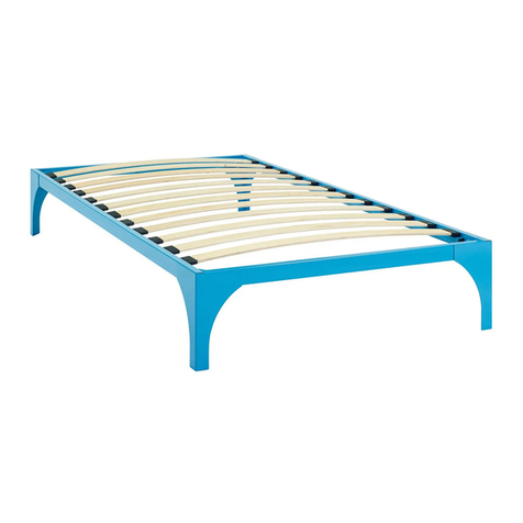 modway TWIN BED FRAME MOD-5430 User manual modway TWIN BED FRAME MOD-5430 User manual