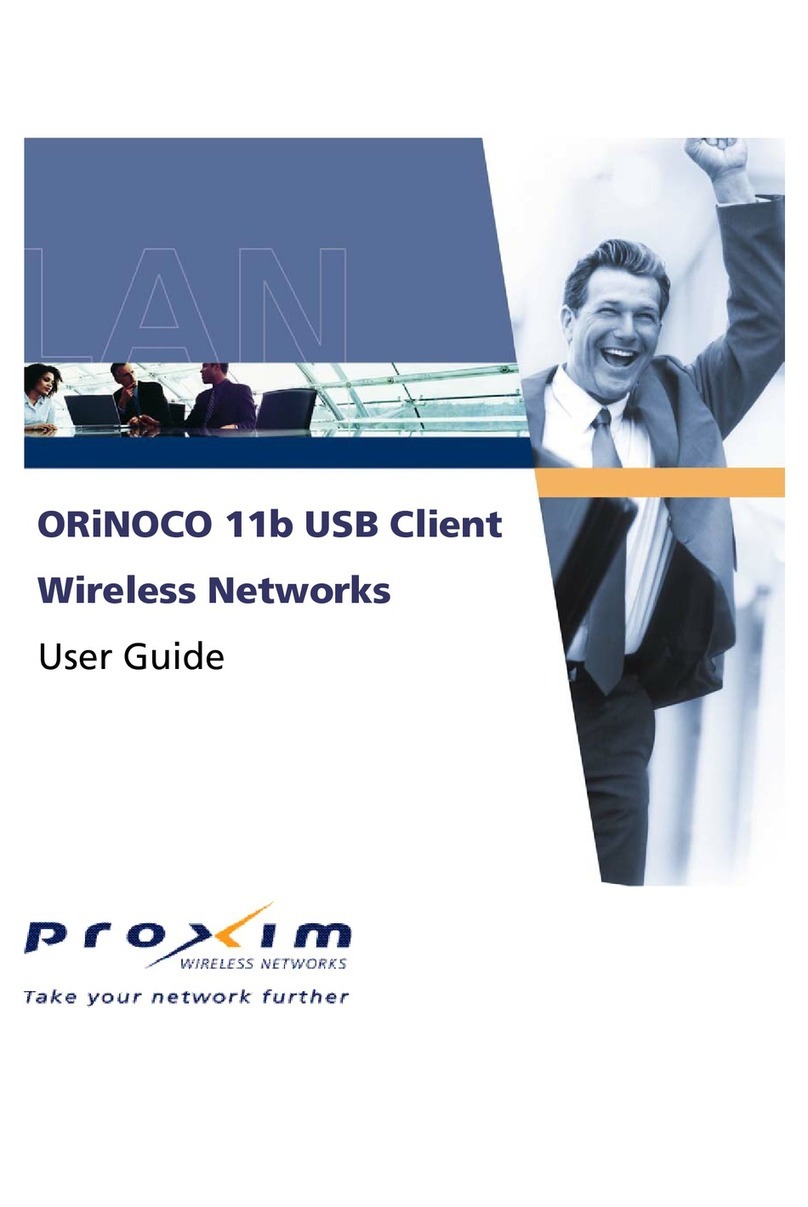 Proxim B11FNF-USB User manual