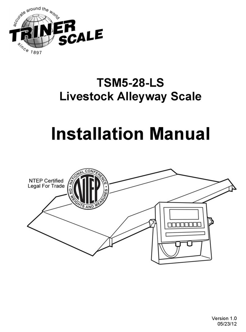 Triner Scale TSM5-28-LS User manual Triner Scale TSM5-28-LS User manual