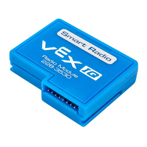 Vex Robotics VEX IQ Smart Radio user guide