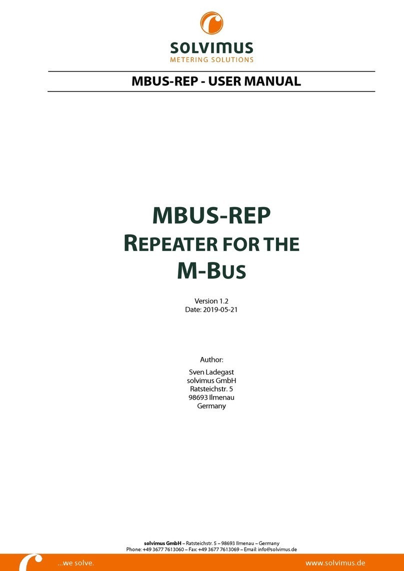 Solvimus MBUS-REP user manual