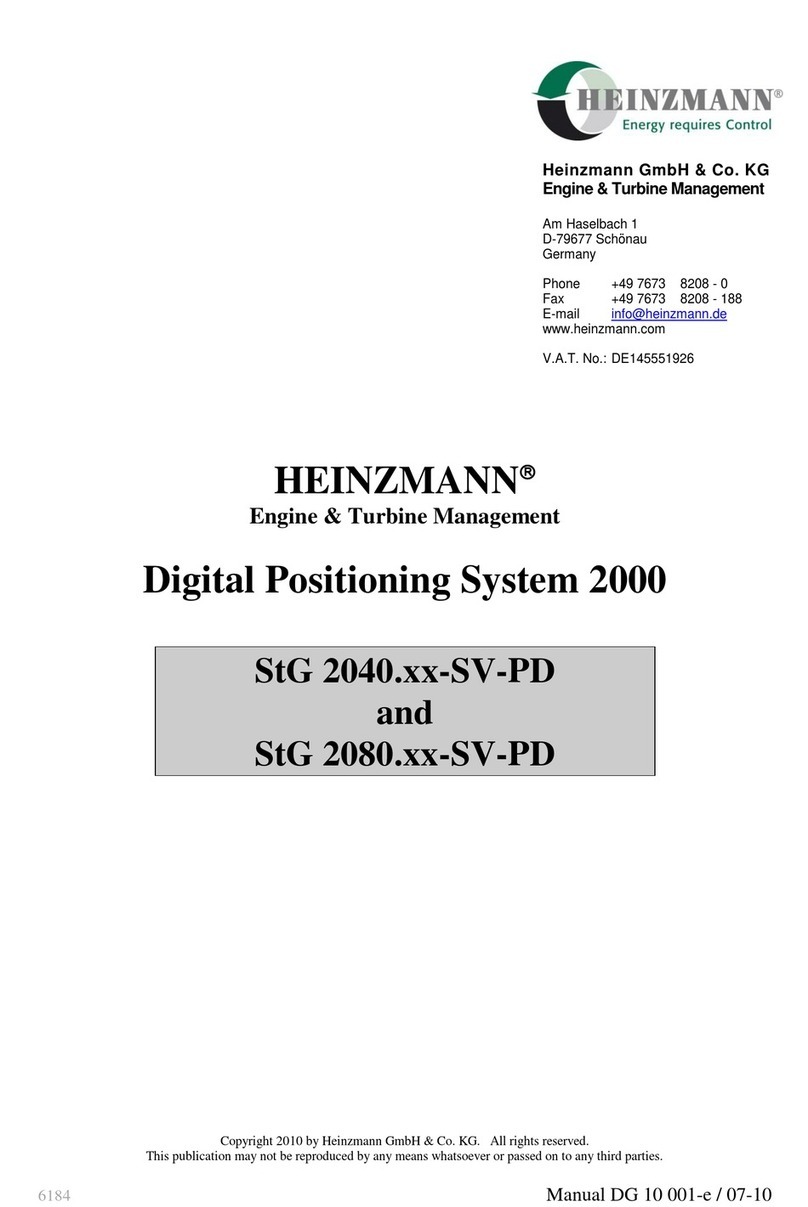 Heinzmann 2000 manual