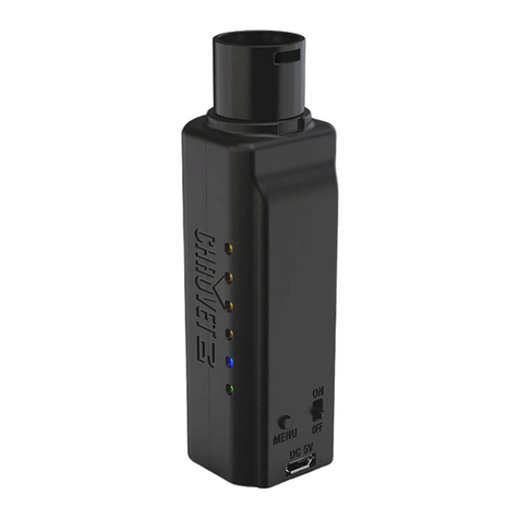 Chauvet DJ D-Fi XLR TX instructions