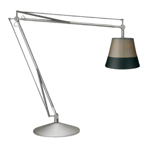 FLOS SUPERARCHIMOON OUTDOOR Instruction for correct Installation and Use