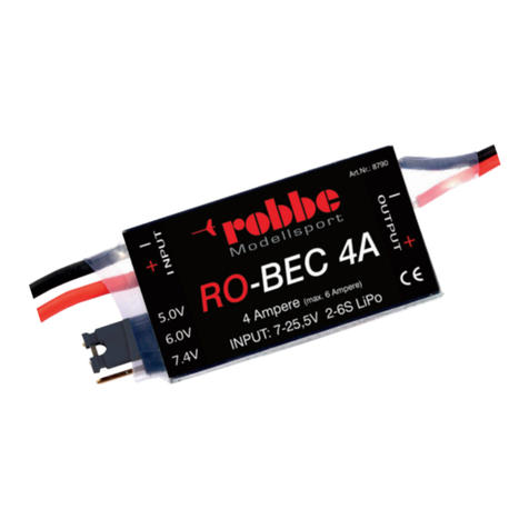 ROBBE RO-BEC instruction manual
