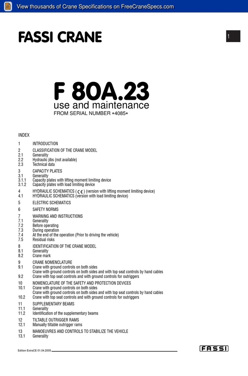 Fassi F 80A.23 Use and maintenance
