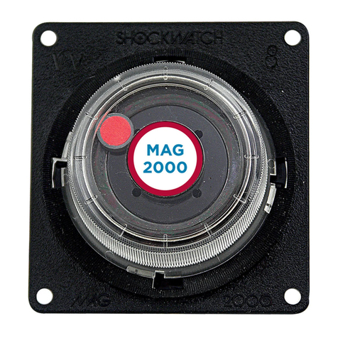 Spotsee ShockWatch MAG2000 Instruction manual
