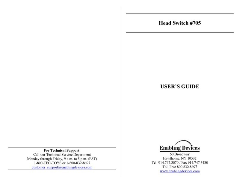 Enabling Devices 705 user guide