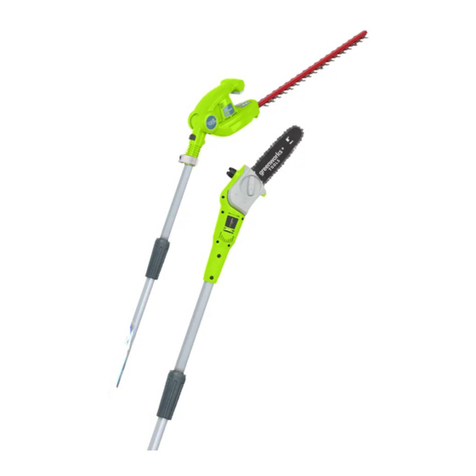 GreenWorks G40PSH Operator's manual
