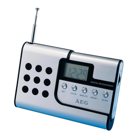 AEG DRR 4107 User manual