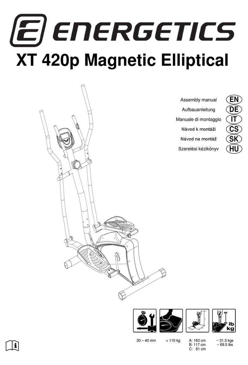 Energetics XT 420p Assembly manual