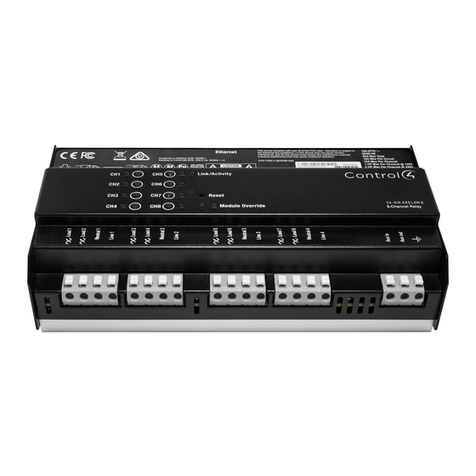 Contro l4 C4-DIN-8RELSW-E User manual Contro l4 C4-DIN-8RELSW-E User manual